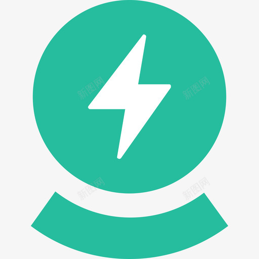 小人logo闪电实心标准色svg_新图网 https://ixintu.com 小人 logo 闪电 实心 标准