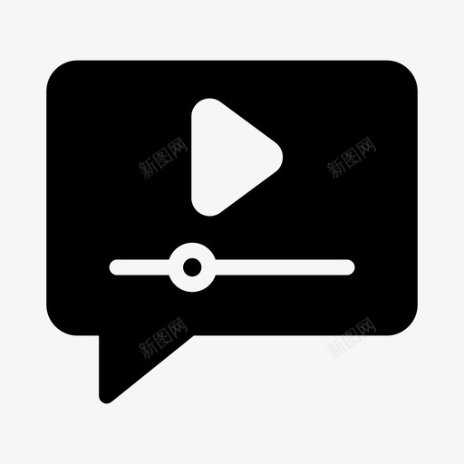 视频播放气泡广告媒体svg_新图网 https://ixintu.com 视频 播放 气泡 广告 媒体 web seoa 线条 图示