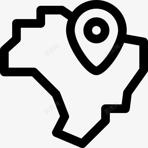 占位符巴西24线性svg_新图网 https://ixintu.com 占位符 巴西 线性