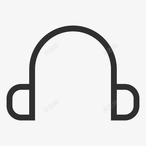 耳机earphonesvg_新图网 https://ixintu.com 耳机 earphone