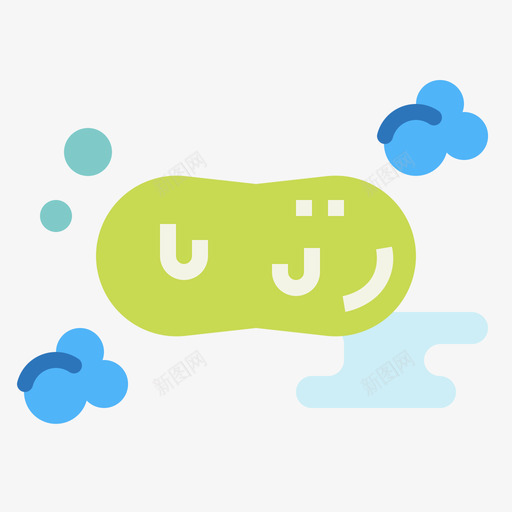 肥皂防护44扁平svg_新图网 https://ixintu.com 肥皂 防护 扁平