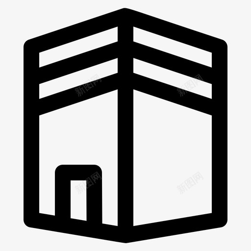 卡巴朝觐伊斯兰教svg_新图网 https://ixintu.com 卡巴 伊斯兰教 朝觐 麦加 布拉