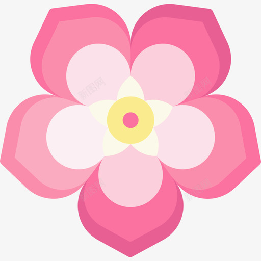 我知道热带花4扁平svg_新图网 https://ixintu.com 知道 热带 扁平