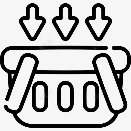购物篮零售59线性svg_新图网 https://ixintu.com 购物篮 零售 线性