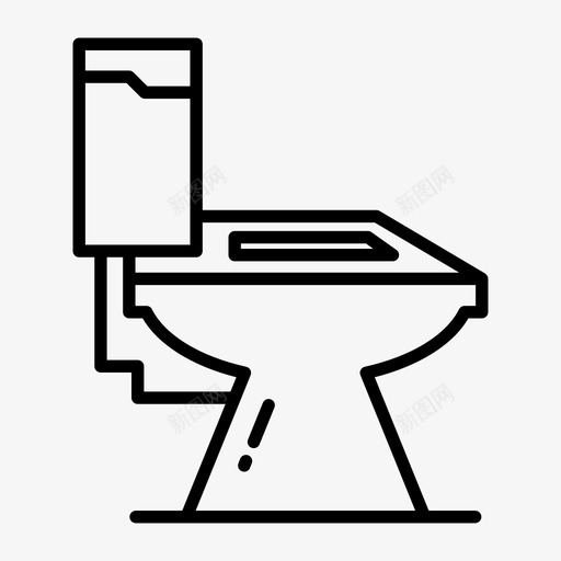 卫生间冲水器卫生间管线svg_新图网 https://ixintu.com 卫生间 冲水 管线