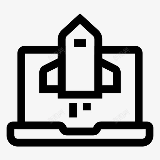启动商业市场营销svg_新图网 https://ixintu.com 商业 启动 市场营销 办公室 创业 融资