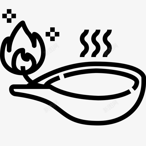 印度蜡烛装饰深瓦利svg_新图网 https://ixintu.com 印度 蜡烛 装饰 深瓦 元素