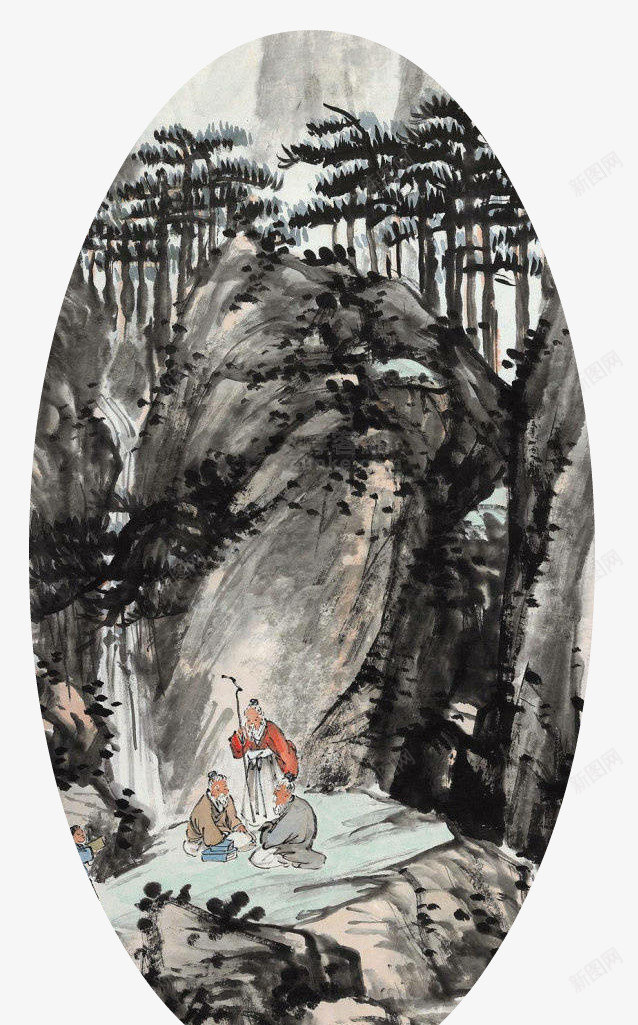 中国古风水墨山水免扣透明插画后期美化PS设计144png免抠素材_新图网 https://ixintu.com 中国 古风 水墨 山水 免扣 透明 插画 后期 美化 PS 设计