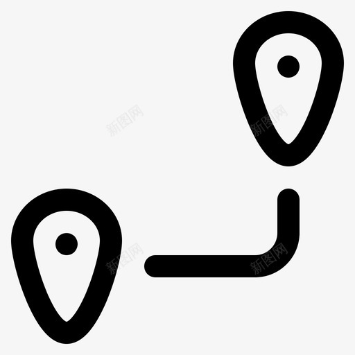 移动街道gps导航点svg_新图网 https://ixintu.com 移动 街道 gps 导航 位置