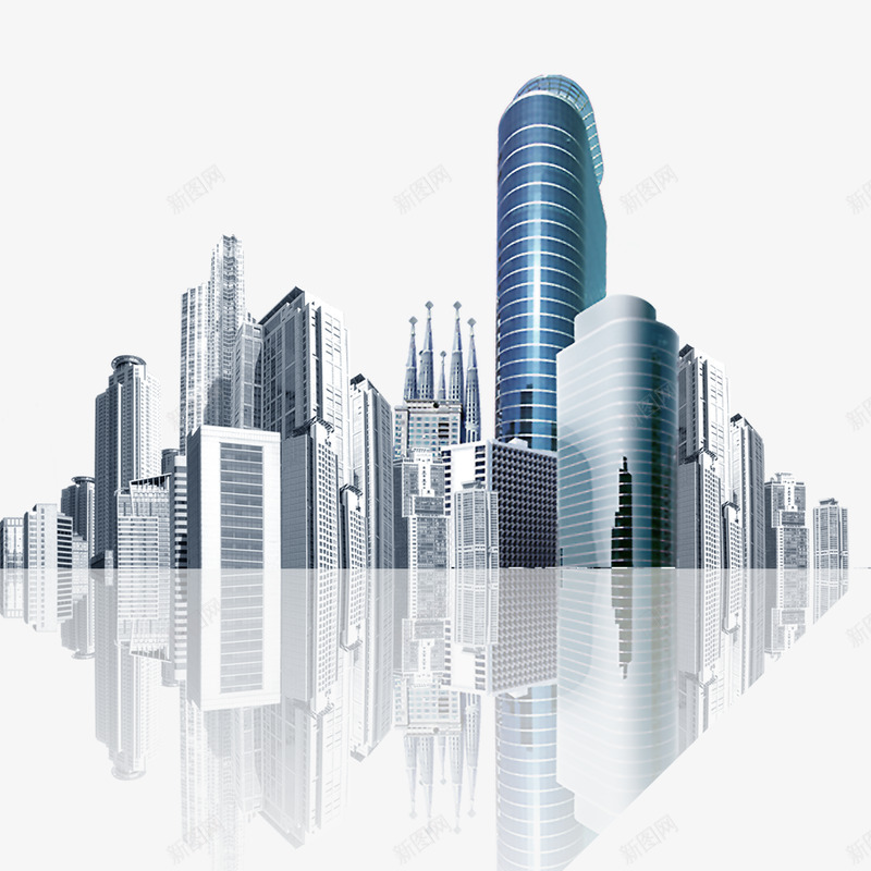 建筑房地产楼房D地产配图地产配图png免抠素材_新图网 https://ixintu.com 地产 配图 建筑 房地产 楼房