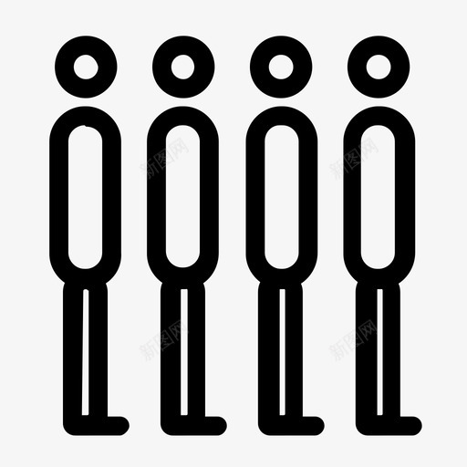 3候诊排队svg_新图网 https://ixintu.com 候诊 排队