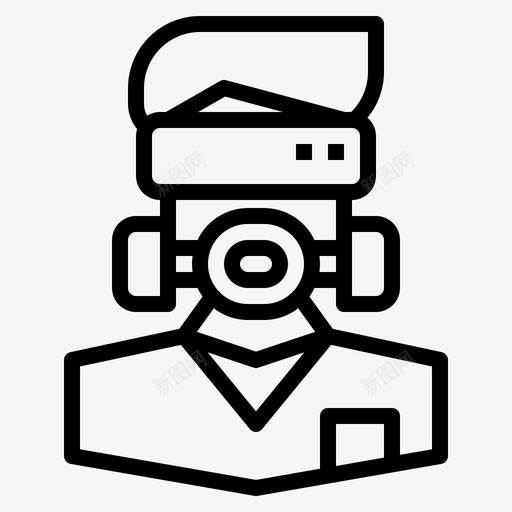 防毒面具生化30线性svg_新图网 https://ixintu.com 防毒面具 生化 线性