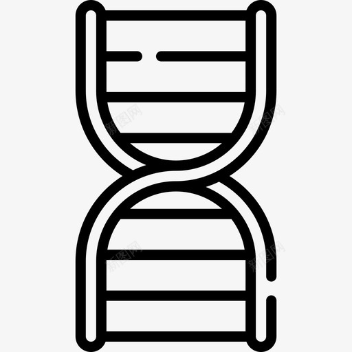 Dna结构医疗保健34线性svg_新图网 https://ixintu.com Dna 结构 医疗保健 线性