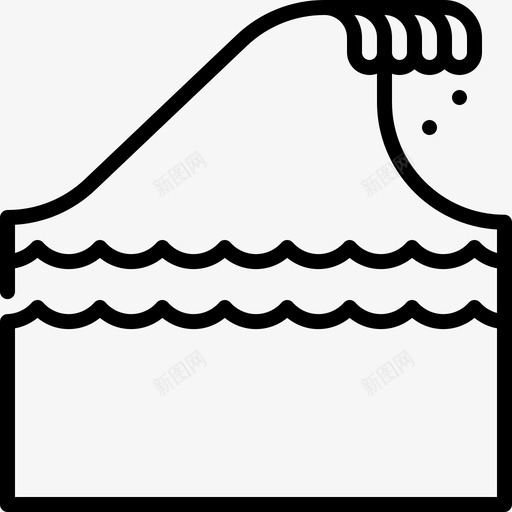 海洋环境26线性svg_新图网 https://ixintu.com 海洋 环境 线性