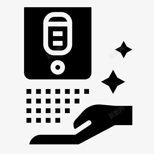 肥皂分配器新标准6填充svg_新图网 https://ixintu.com 肥皂 分配器 新标准 标准 填充