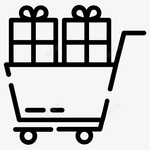添加到购物车礼品赠品svg_新图网 https://ixintu.com 购物车 添加 加到 礼品 赠品 手推车