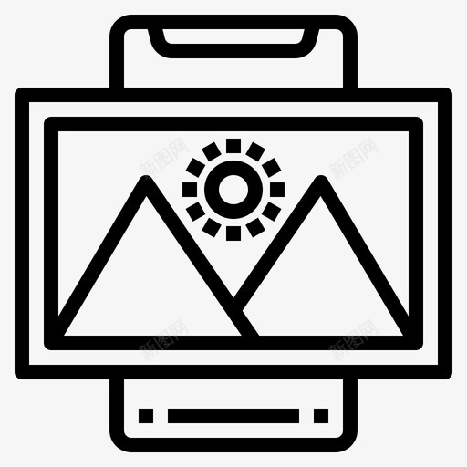 图像智能手机应用程序20线性svg_新图网 https://ixintu.com 图像 智能 手机 应用程序 线性