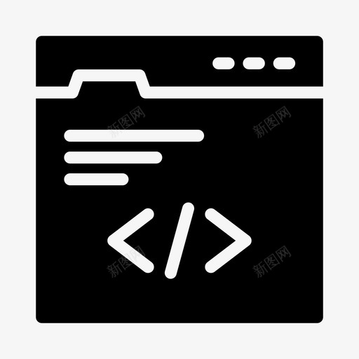 浏览器编码开发编程svg_新图网 https://ixintu.com 浏览器 编码 开发 编程 网页 艺术 设计 字形