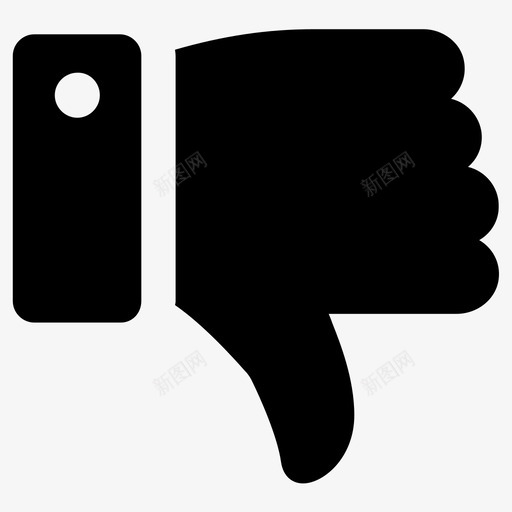 拇指向下拒绝不赞成svg_新图网 https://ixintu.com 拇指 向下 拒绝 不赞成 不喜欢