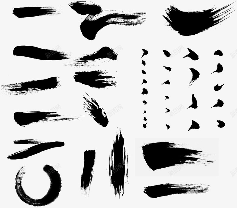 毛笔笔刷毛笔笔触毛笔笔画透明938823透明png免抠素材_新图网 https://ixintu.com 毛笔 透明 笔刷 笔触 笔画 938823