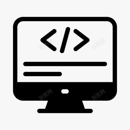 屏幕编码开发编程svg_新图网 https://ixintu.com 屏幕 编码 开发 编程 脚本 web seoa 字形