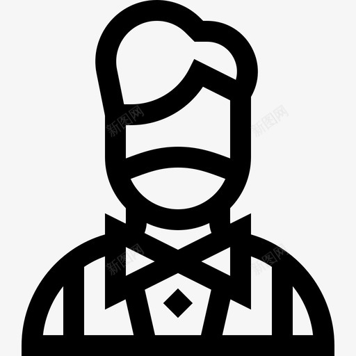 酒保带着医用面具的化身3直系svg_新图网 https://ixintu.com 酒保 带着 医用 面具 化身 直系