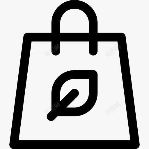 购物袋世界环境日7线性svg_新图网 https://ixintu.com 购物袋 世界环境日 线性