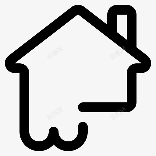 房屋污染危险svg_新图网 https://ixintu.com 污染 房屋 危险 环境 变暖 全球 警戒线