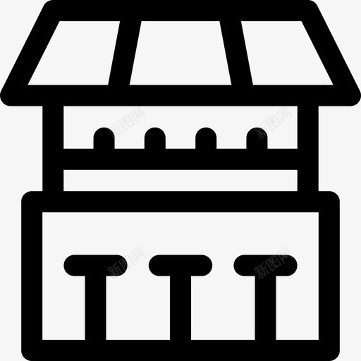 酒吧水上公园50线性svg_新图网 https://ixintu.com 酒吧 水上 公园 线性