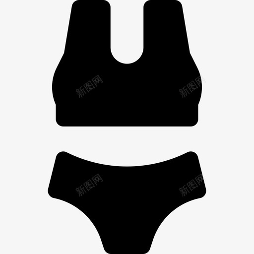 泳装夏装21填充svg_新图网 https://ixintu.com 泳装 夏装 填充