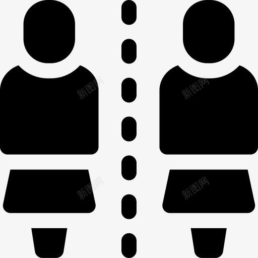 社交距离社交距离14填充svg_新图网 https://ixintu.com 社交 距离 填充
