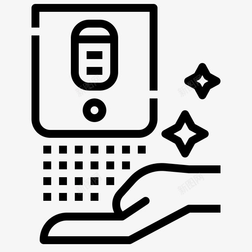 皂液器新标准3线性svg_新图网 https://ixintu.com 皂液 新标准 标准 线性