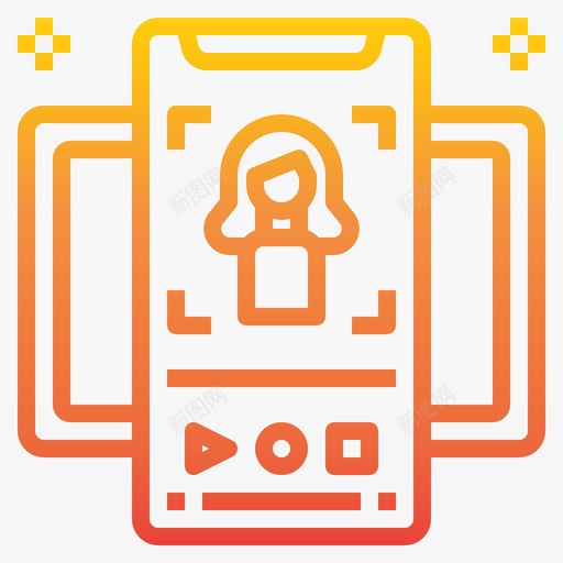 照片智能手机应用程序23渐变svg_新图网 https://ixintu.com 照片 智能 手机 应用程序 渐变