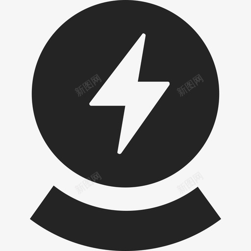 小人logo空心闪电svg_新图网 https://ixintu.com 小人 logo 空心 闪电