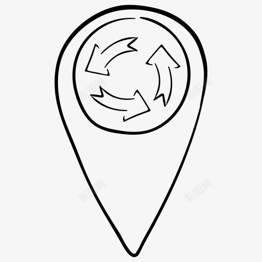 生态定位生态地址生态指针svg_新图网 https://ixintu.com 生态 定位 位置 地址 指针 环境 标记 自然 矢量 矢量图 图标