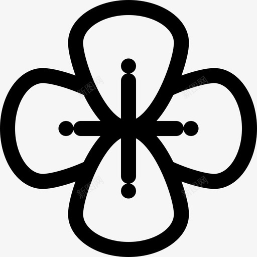 花巴西24线形svg_新图网 https://ixintu.com 巴西 线形