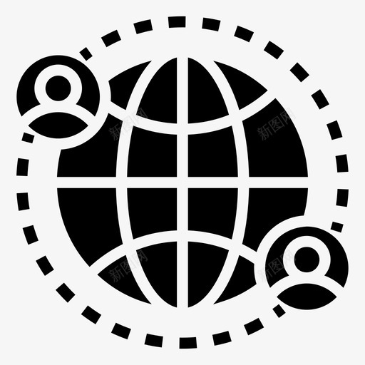 全球通信全球社区全球联系人svg_新图网 https://ixintu.com 全球 全球通 通信 新闻 社区 联系人 全球网 网络 媒体 字形 矢量