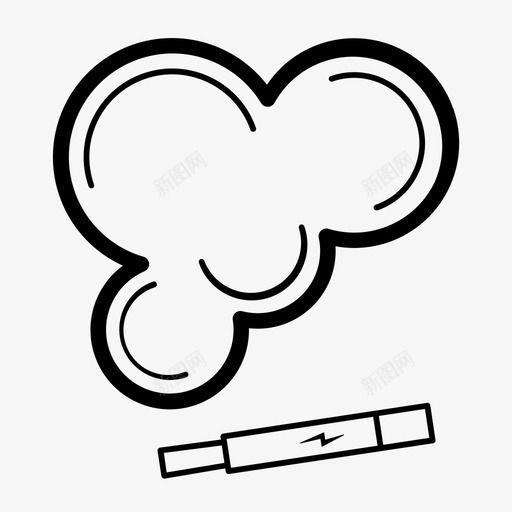 vape电子烟vape笔svg_新图网 https://ixintu.com vape 电子 蒸汽