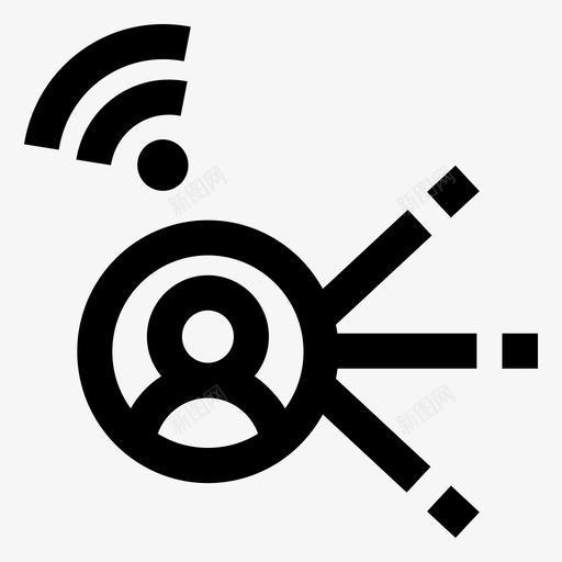 通信连接物联网svg_新图网 https://ixintu.com 联网 通信 连接 无线 基础