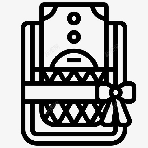 信封幸运卡片财富svg_新图网 https://ixintu.com 信封 幸运 财富 卡片 中国 新年 000006