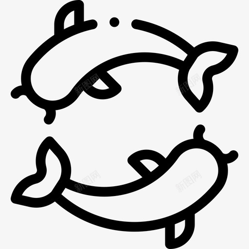 锦鲤鱼好运3直系svg_新图网 https://ixintu.com 锦鲤 鲤鱼 好运 直系