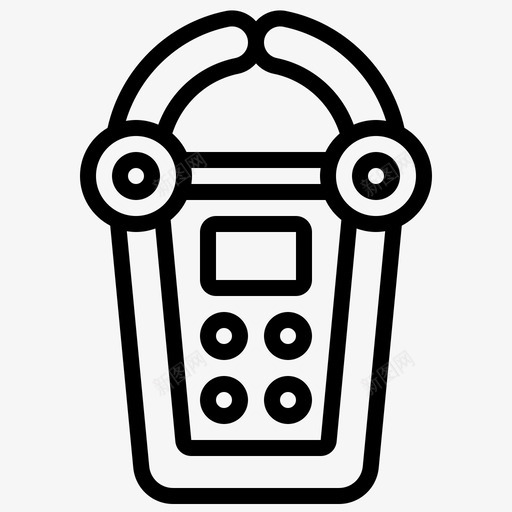 钳形表电流电子svg_新图网 https://ixintu.com 钳形 电子 电流 技师 测量