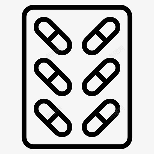 药片病毒传播104线状svg_新图网 https://ixintu.com 药片 病毒 传播 线状