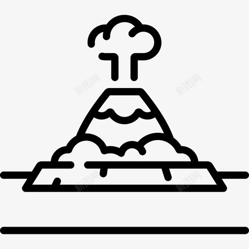 热带景观96线性svg_新图网 https://ixintu.com 热带 景观 线性