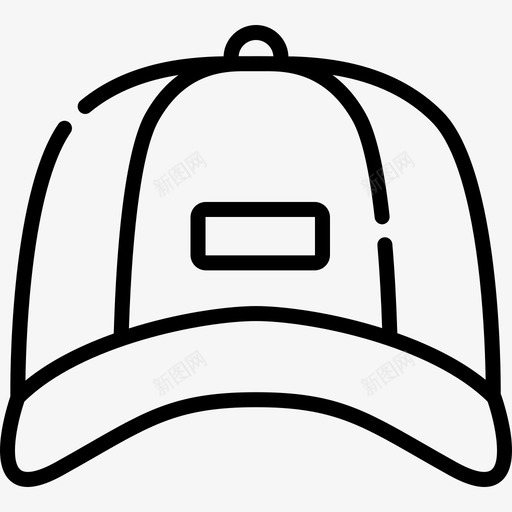 帽夏季185线性svg_新图网 https://ixintu.com 夏季 线性