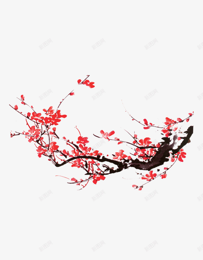 刺骨寒梅中国古风动植物壁纸动植物壁纸png免抠素材_新图网 https://ixintu.com 动植物 壁纸 刺骨 寒梅 中国 古风