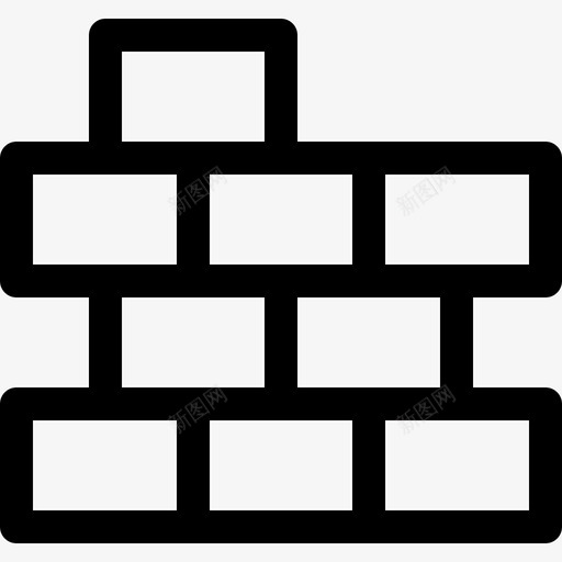 砖墙建筑212直线svg_新图网 https://ixintu.com 砖墙 建筑 直线