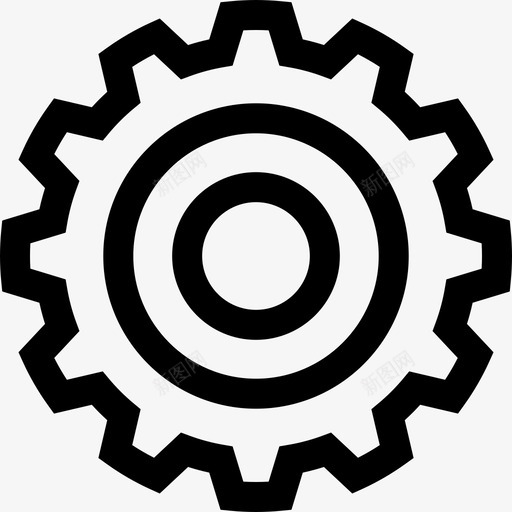 齿轮在家工作72线性svg_新图网 https://ixintu.com 齿轮 在家 工作 线性