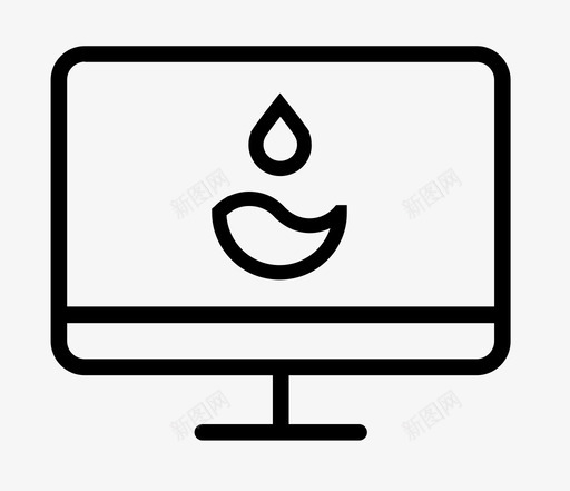 聚水潭电脑svg_新图网 https://ixintu.com 水潭 电脑