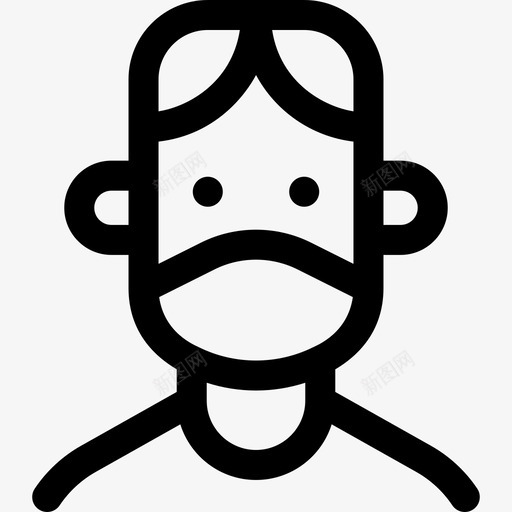 伙计带着医用面具的化身6直系svg_新图网 https://ixintu.com 伙计 带着 医用 面具 化身 直系